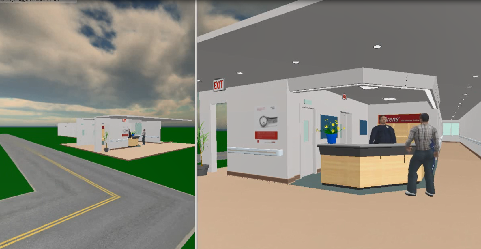 Food & Beverage  Arena Simulation Software