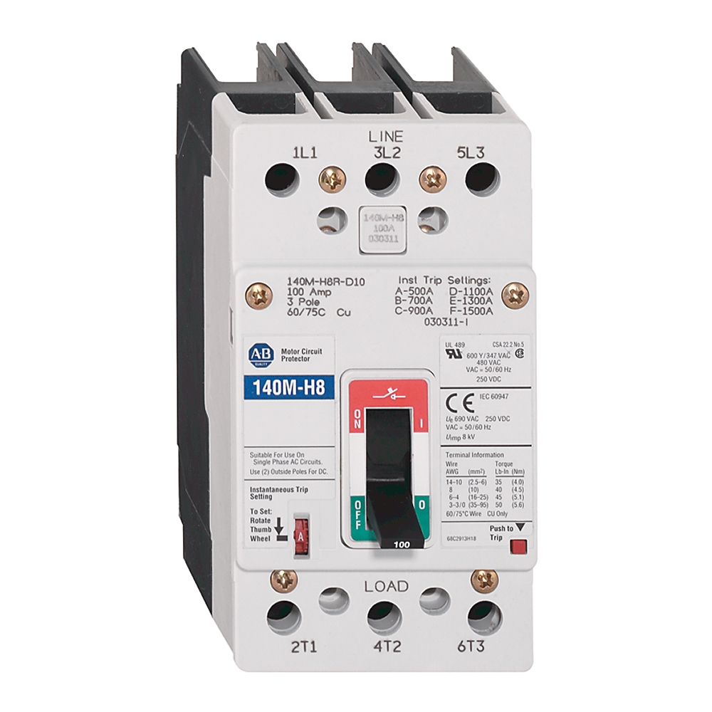 NEW ALLEN-BRADLEY CIRCUIT BREAKER 140U-I0C3-D15-S QUANTITY – Tacos Y Mas